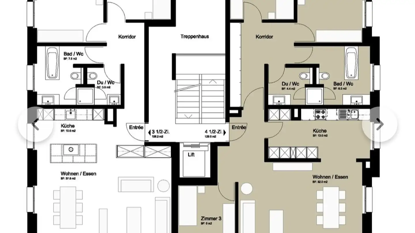 Wohnung mieten - Rätschengässli, 8302 Kloten - Foto 3