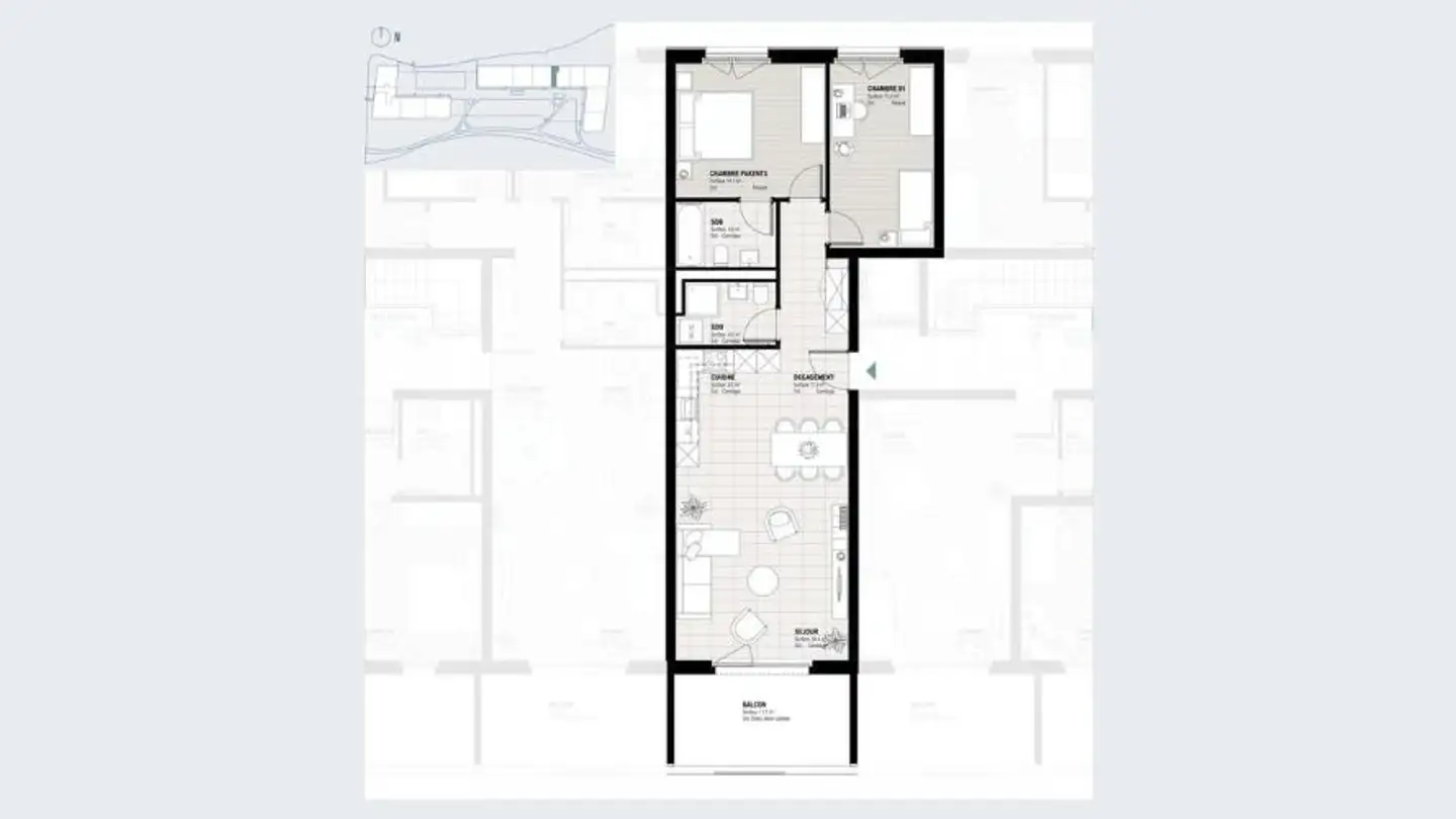 Wohnung kaufen - Le Gottau 20, 1618 Châtel-St-Denis - Foto 2