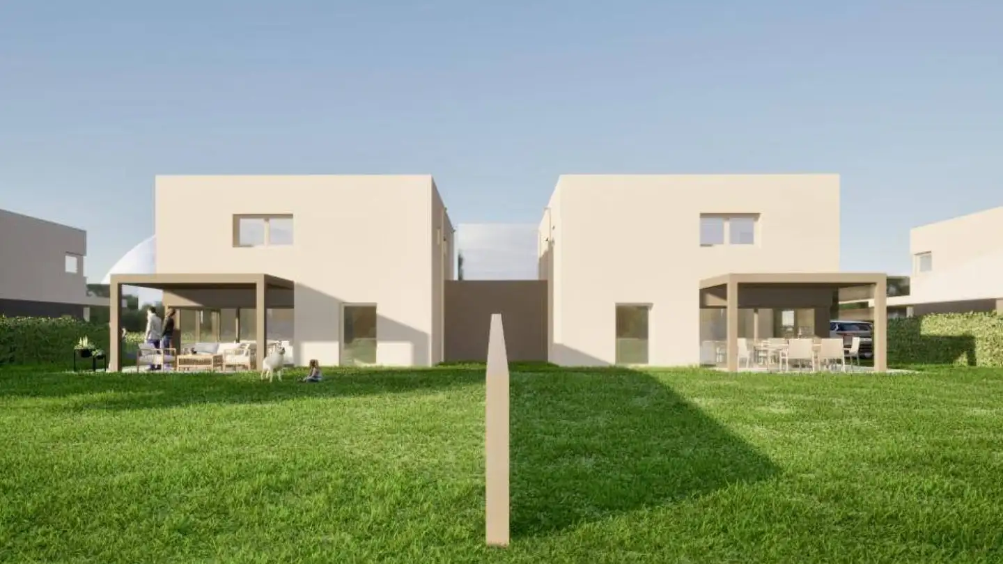 Doppelhaushälfte kaufen - Rue De Clos-Novex, 1868 Collombey - Foto 2