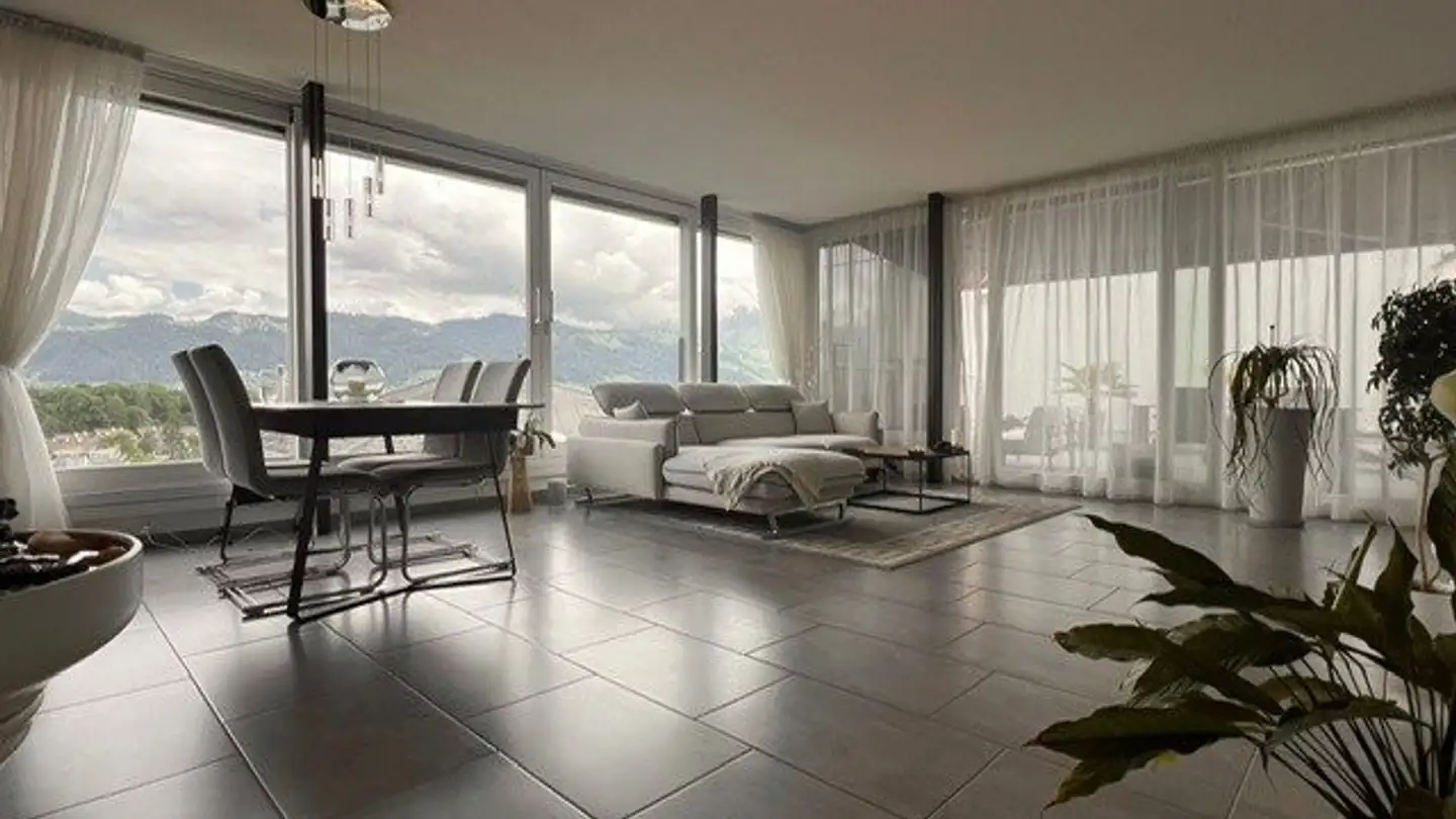 Semi-detached house for rent - Steinhaufen 6b, 3645 Gwatt (Thun)
