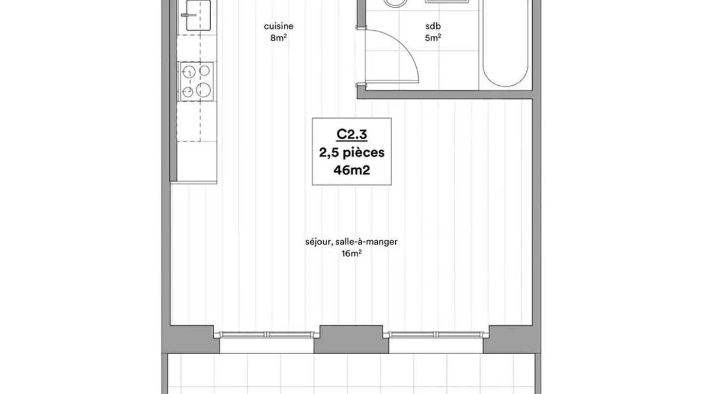 Apartment for rent - 1030 Bussigny - Photo 3