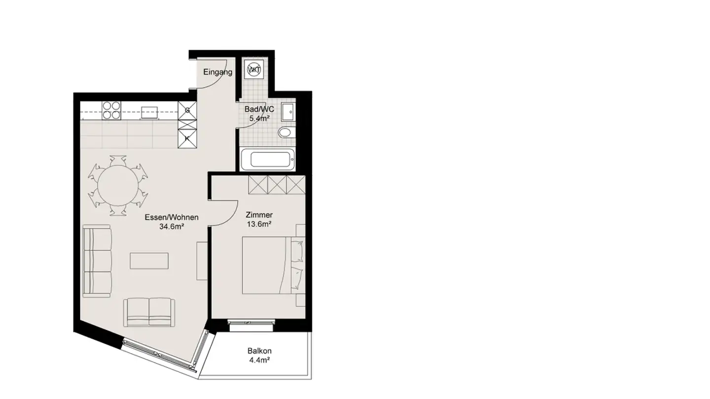 Wohnung mieten - 4058 Basel - Foto 2