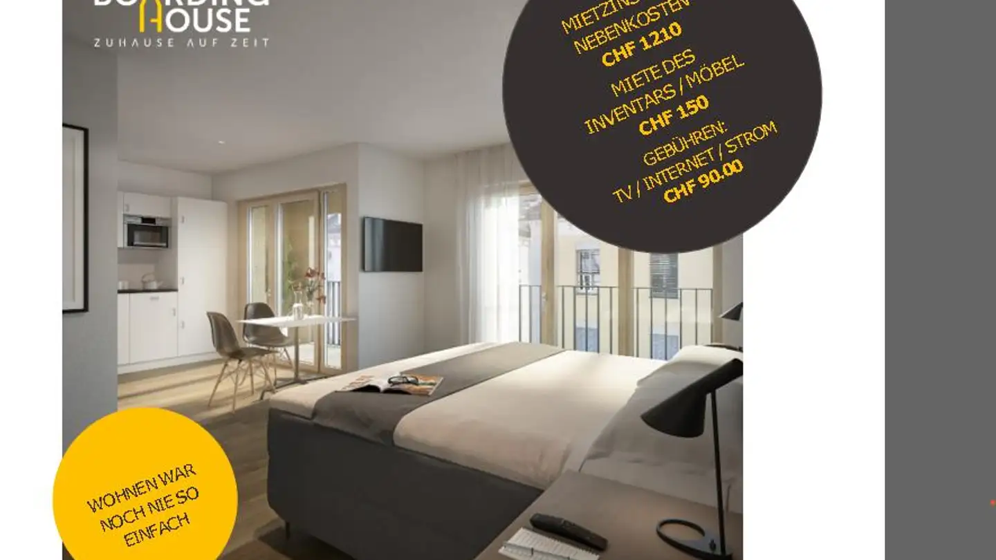 Furnished apartment for rent - Metallstrasse 16, 9000 St. Gallen - Photo 2