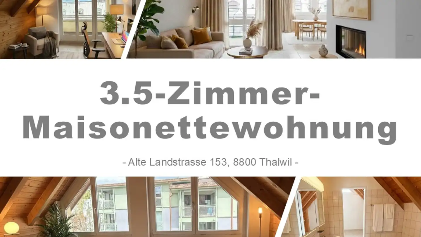 Attique à louer - Alte Landstrasse 153, 8800 Thalwil