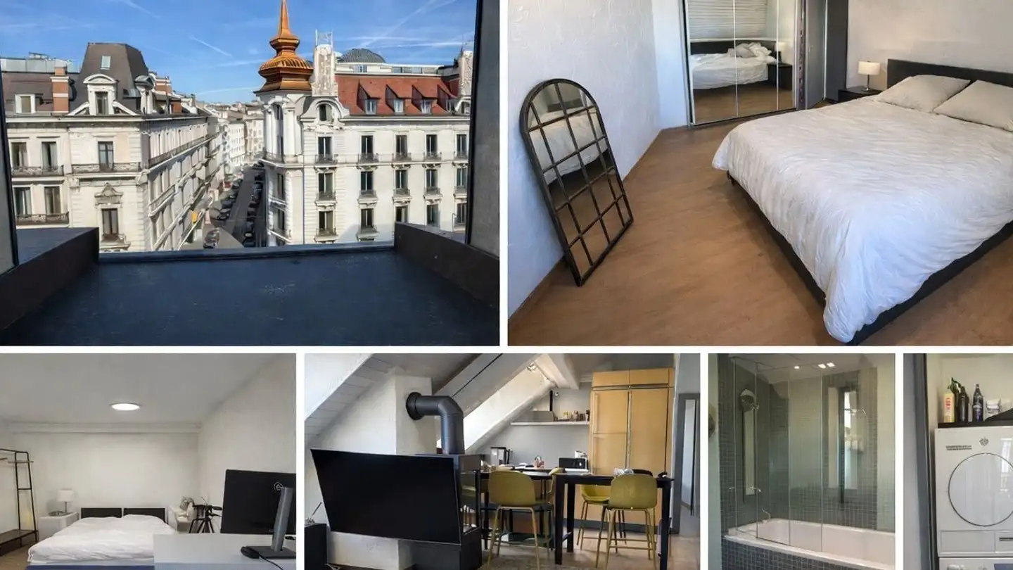 Penthouse for rent - Avenue Pictet-De-Rochemont, 1207 Genève