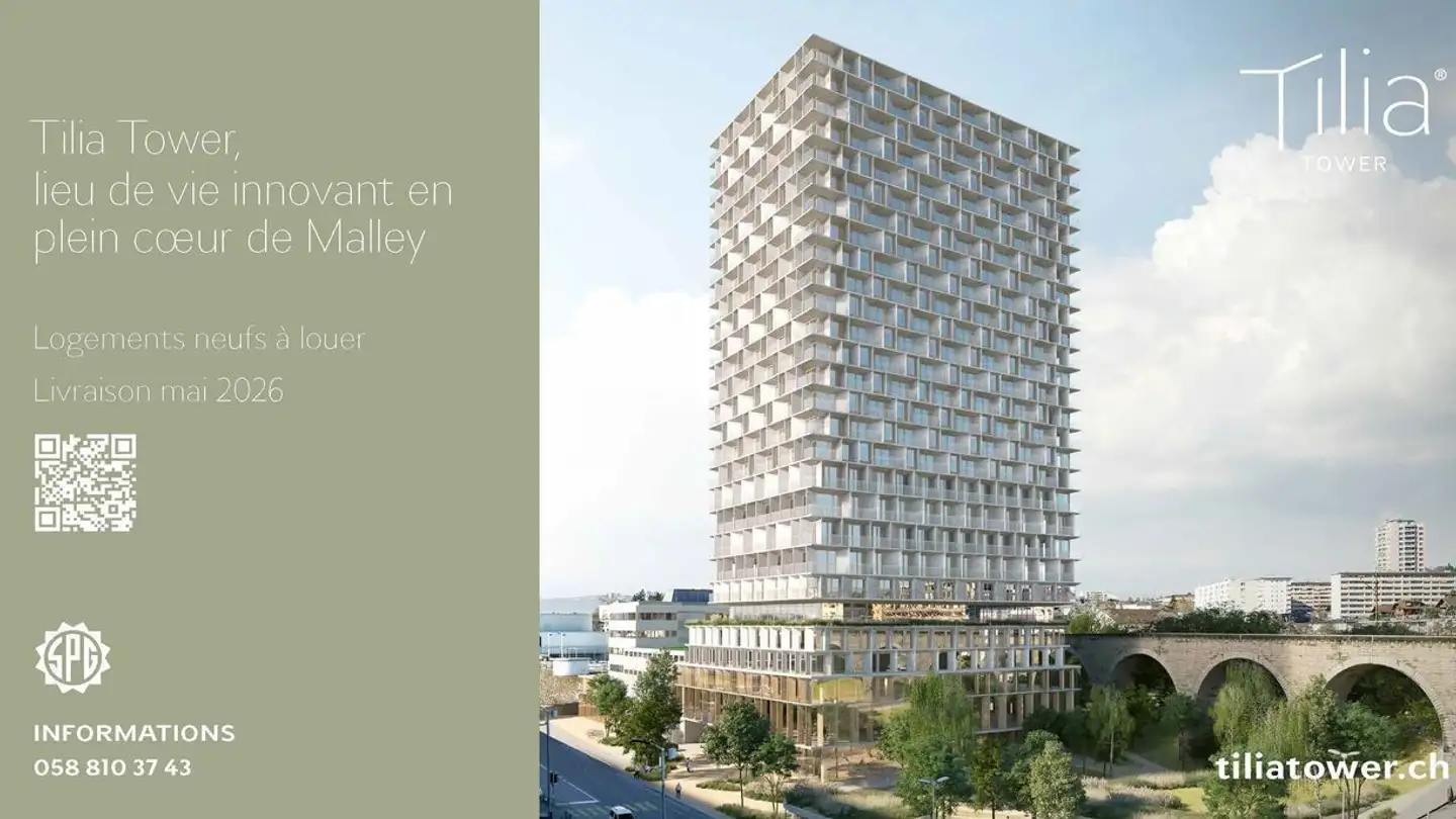 Wohnung mieten - Chemin Du Viaduc 10, 1008 Prilly - Foto 2