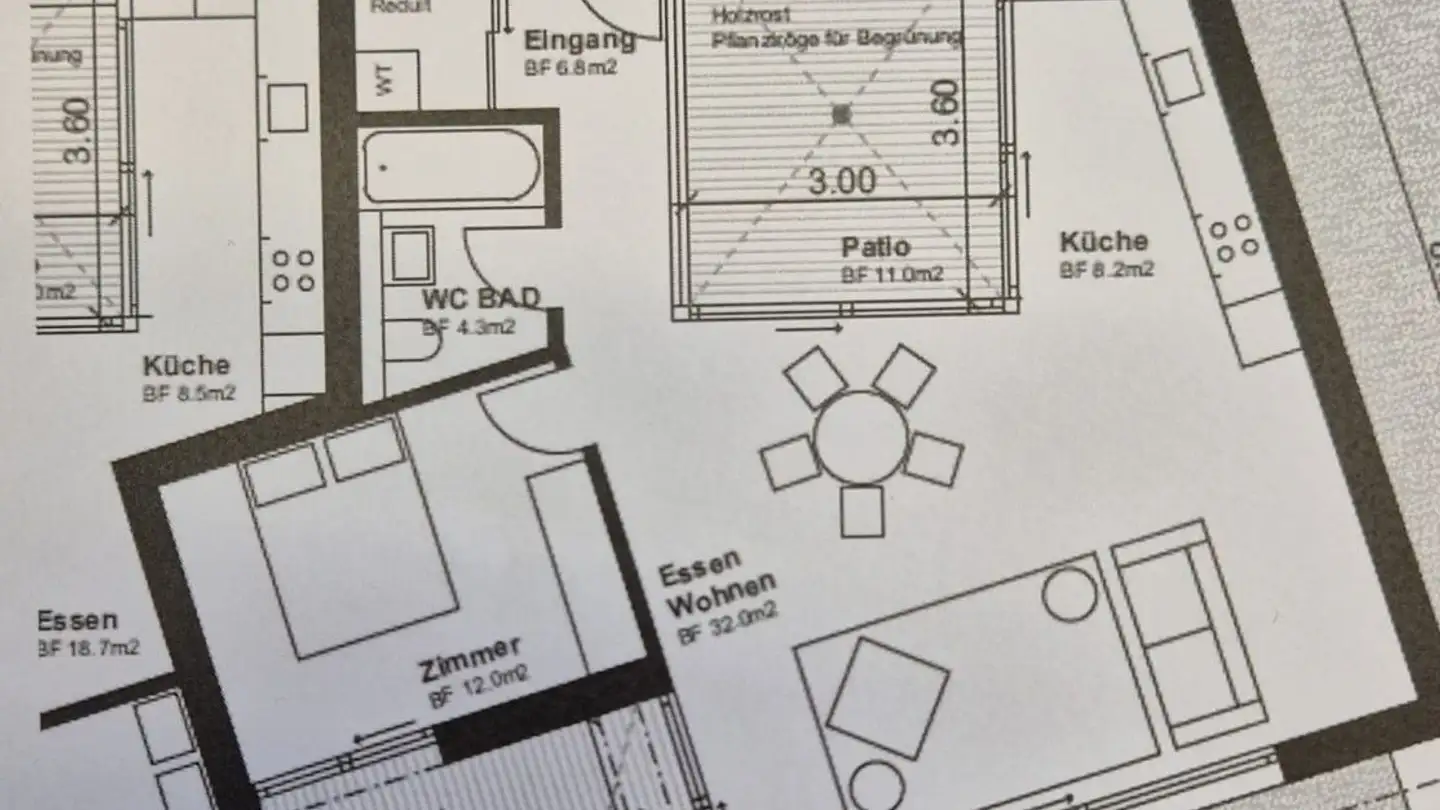 Appartamento in affitto - Dättwilerstrasse 51, 5405 Dättwil AG - Foto 2