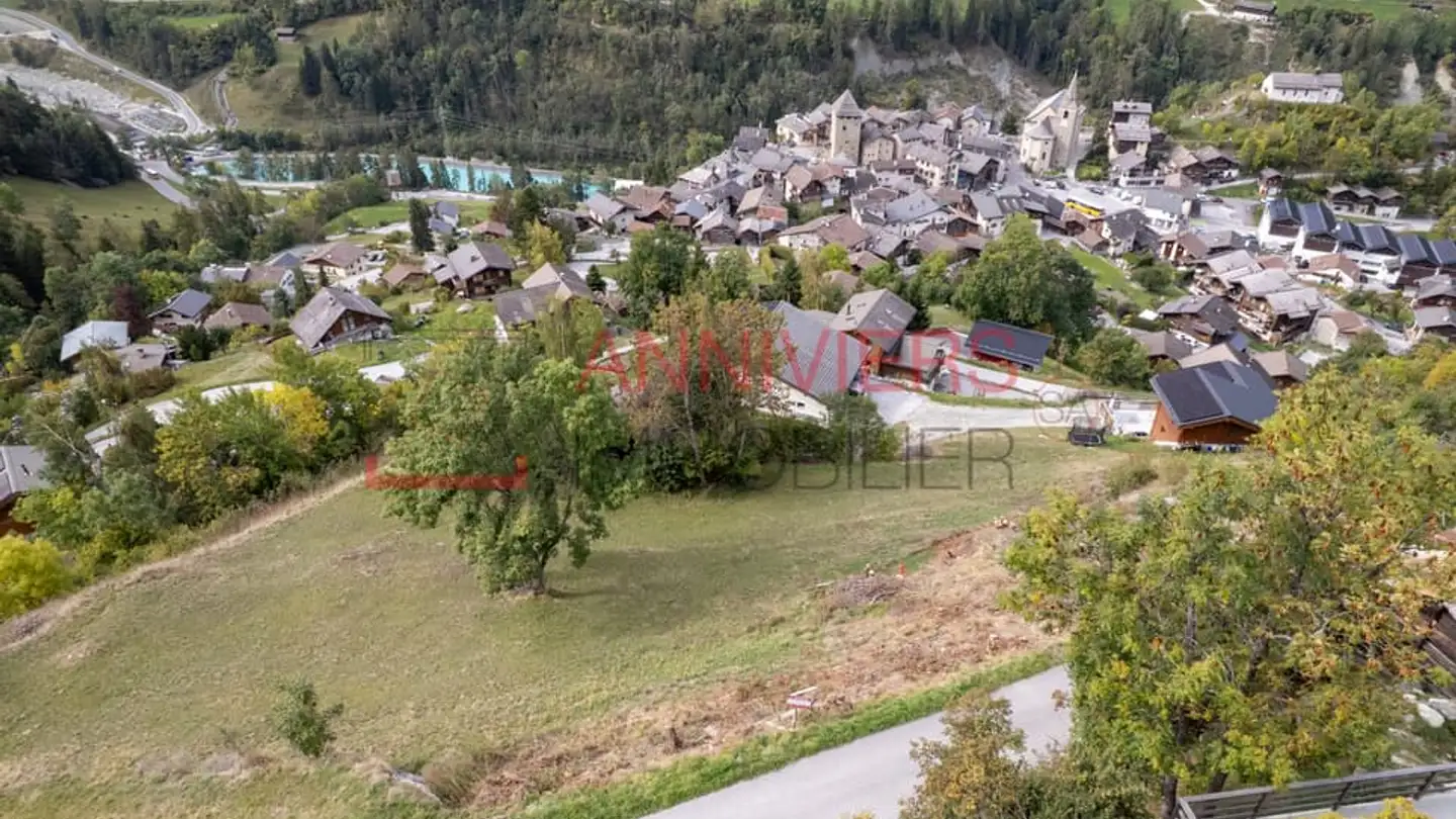 Constructible plot for sale - 3961 Vissoie