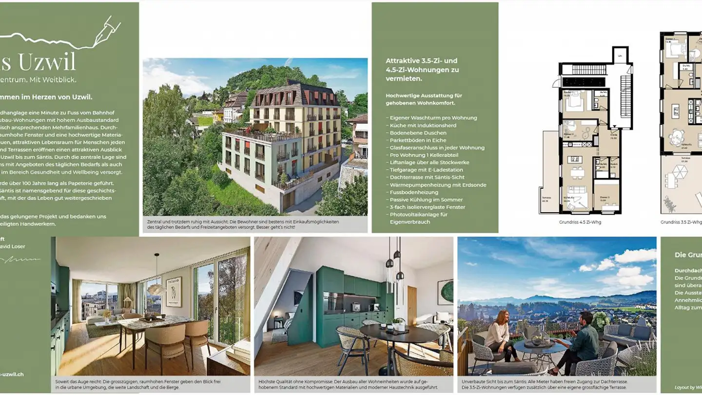 Appartamento in affitto - Bahnhofstrasse 74, 9240 Uzwil - Foto 2