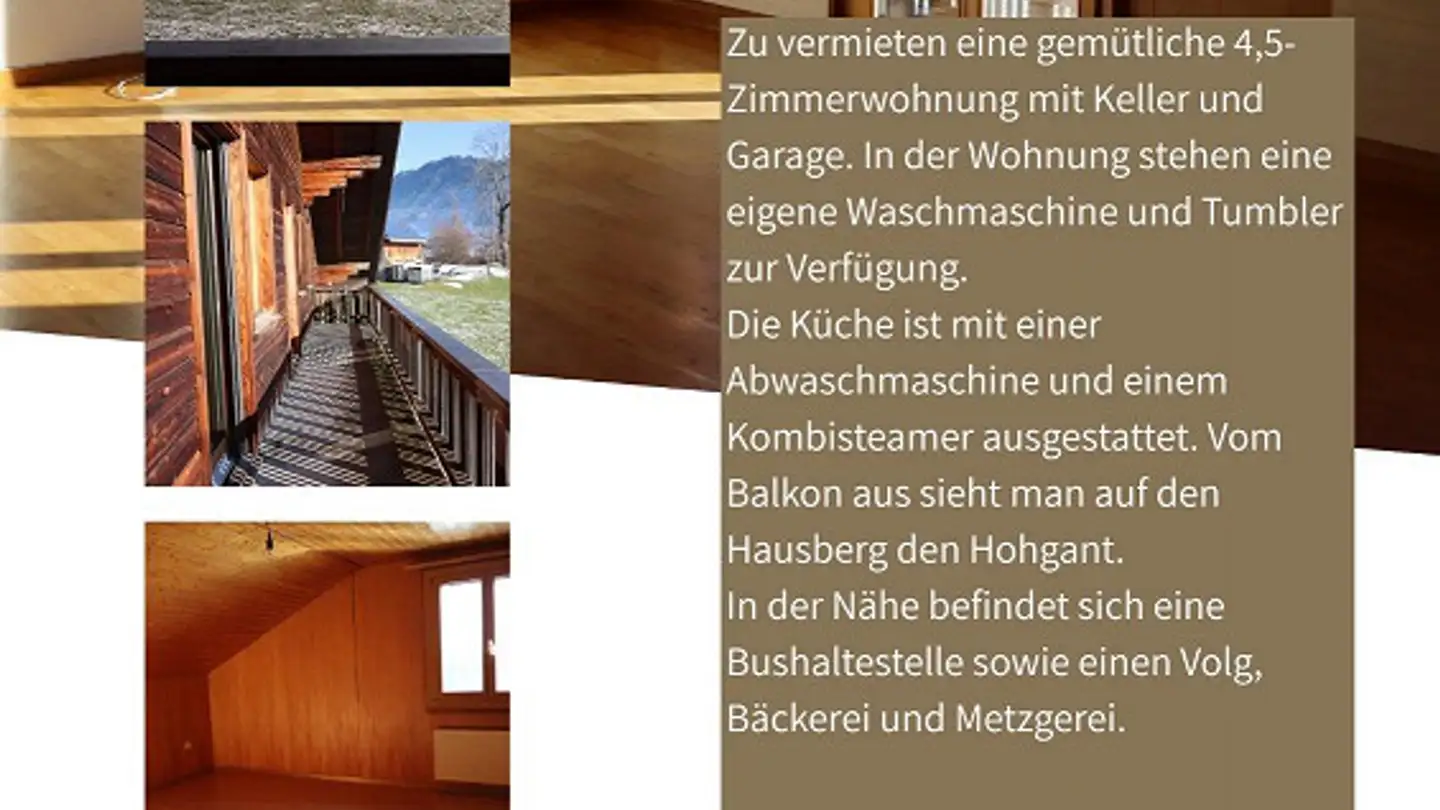 Wohnung mieten - 6197 Schangnau