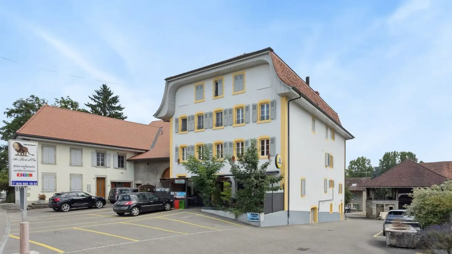 Edificio ad uso misto in vendita - Au Village, 1483 Montet (Broye)