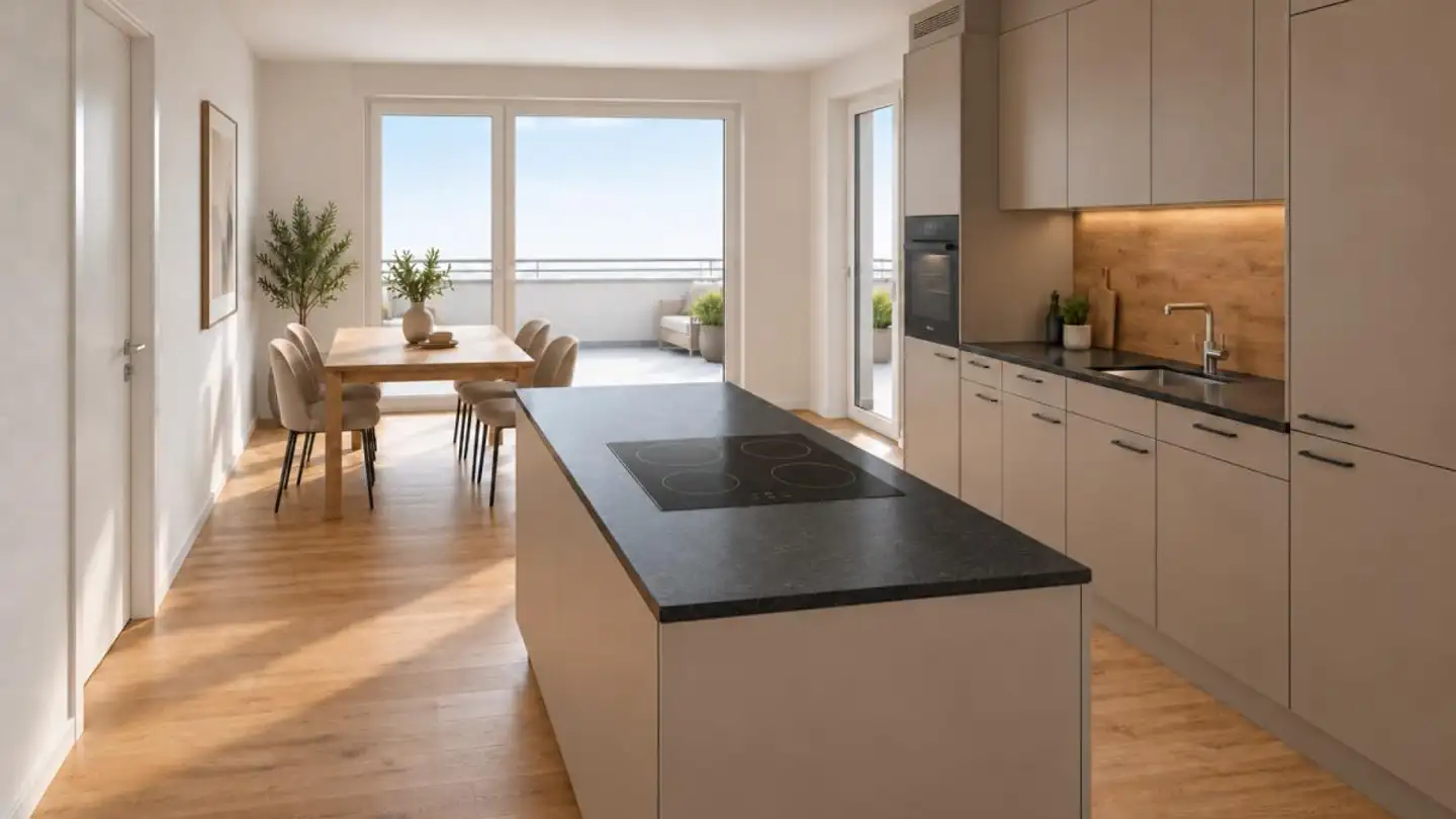 Appartement en terrasse à louer - Im Ostergau 19a, 6130 Willisau - Photo 2