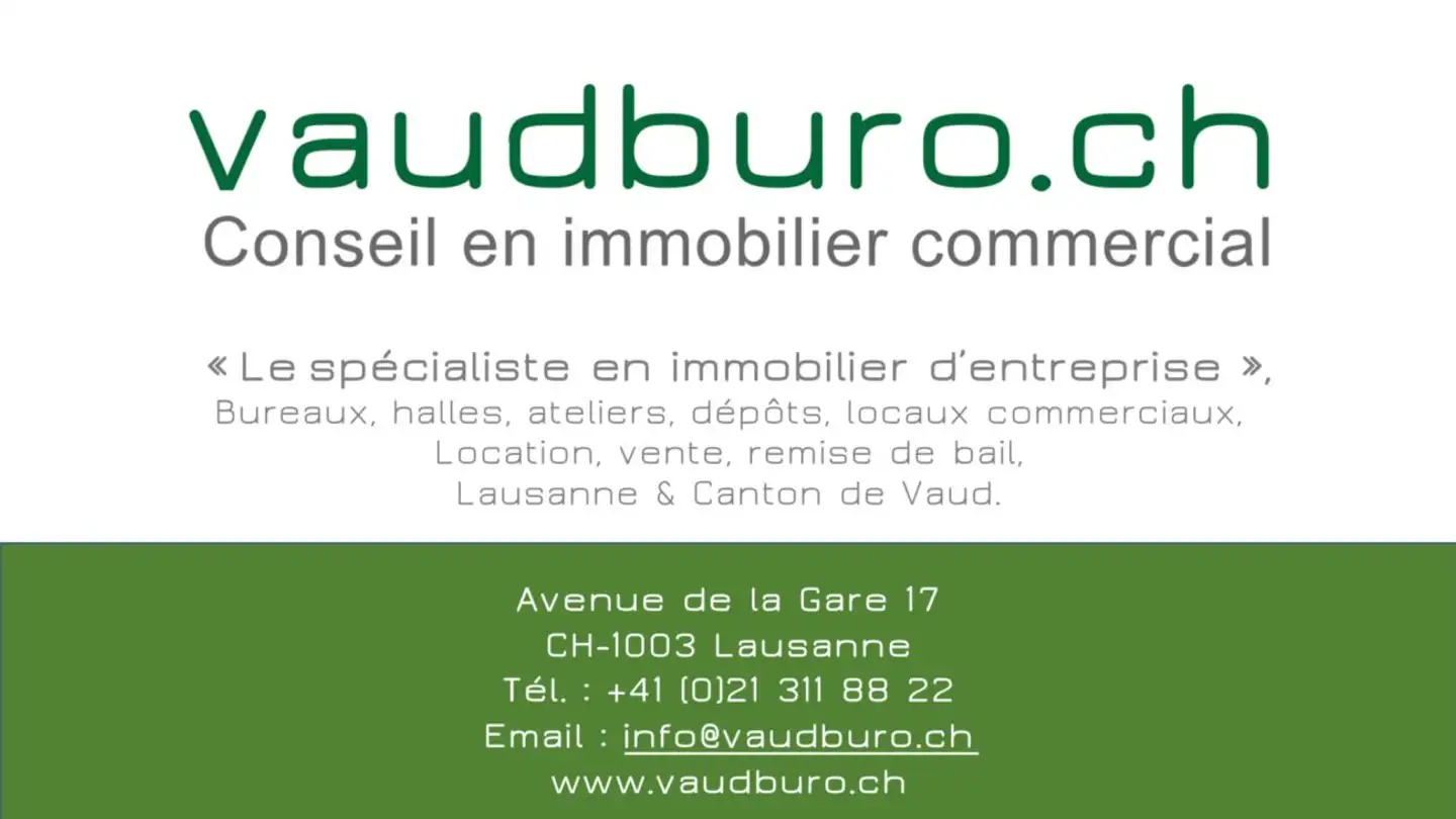 Shop for rent - Chemin De Mochettaz 7, 1030 Bussigny - Photo 2