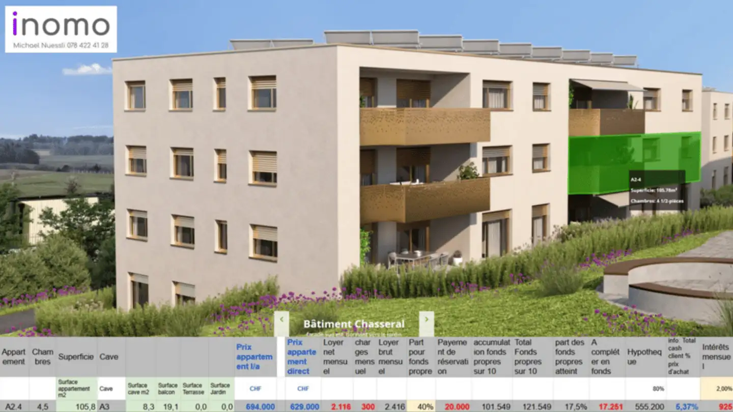 Appartement à louer - 1470 Estavayer-le-Lac - Photo 2