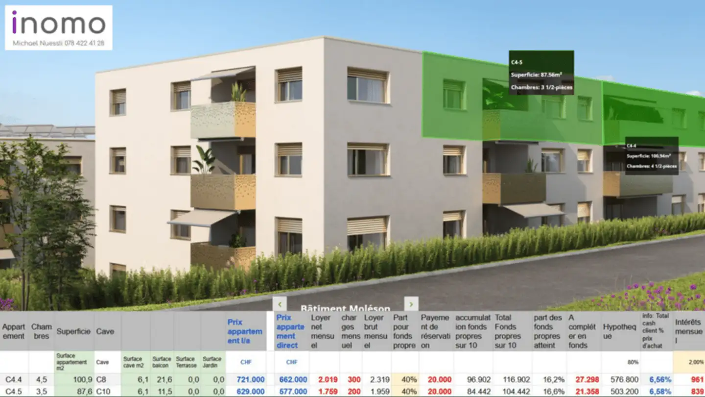 Appartement à louer - 1470 Estavayer-le-Lac - Photo 3