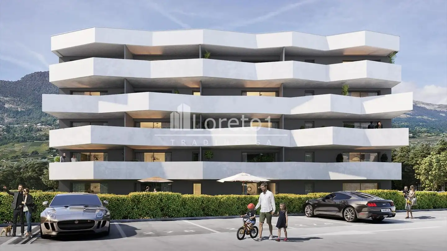 Outdoor parking space for rent - 1964 Conthey - Photo 2