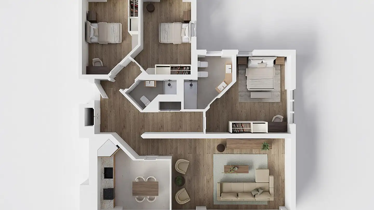 Appartement à louer - 6830 Chiasso - Photo 2