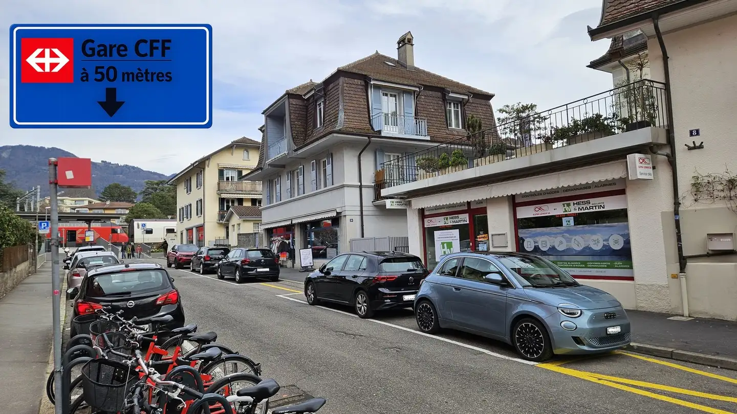 Commerciale in affitto - Avenue De La Gare 8, 1814 La Tour-de-Peilz - Foto 3