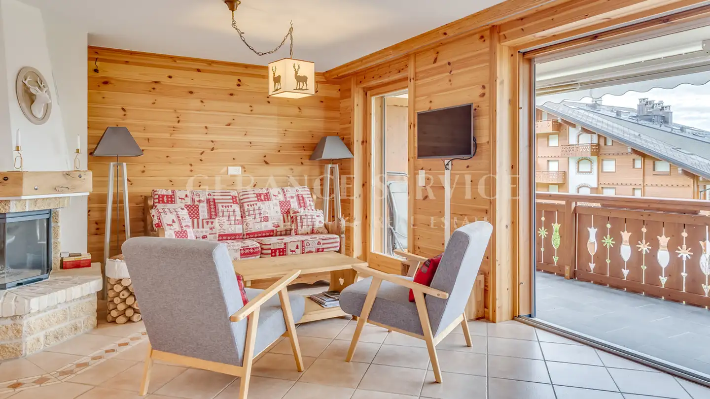 Appartement à louer - Les Rochegrises, 1884 Villars-sur-Ollon - Photo 2