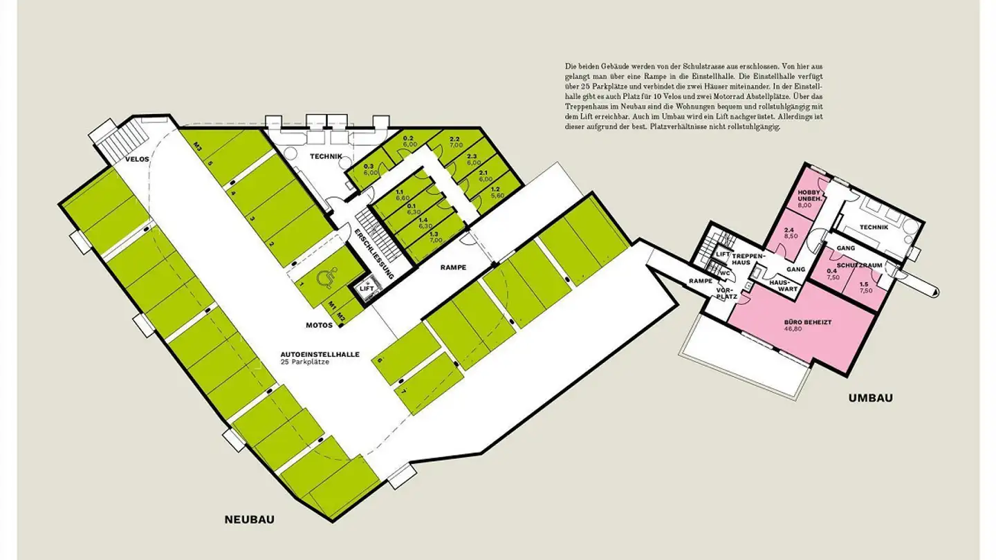Tiefgaragenstellplatz mieten - Schulstrasse 6, 5070 Frick - Foto 2