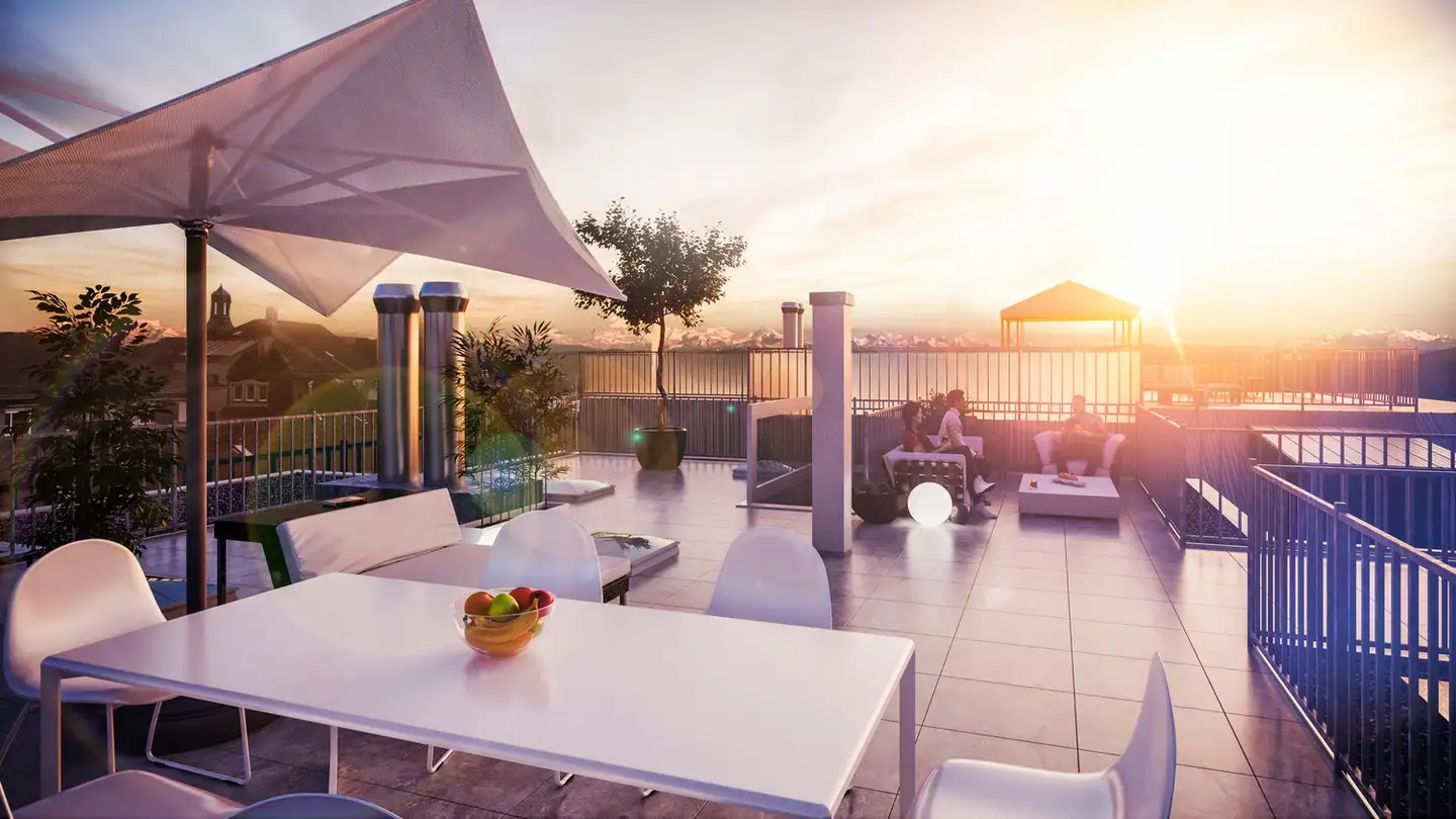 Penthouse mieten - Culmannstrasse 39, 8006 Zürich