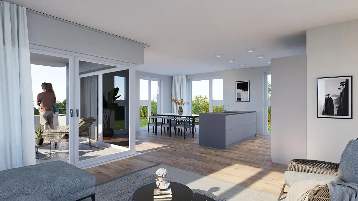 Appartement à louer - Kirchweg 3, 8374 Dussnang - Photo 3