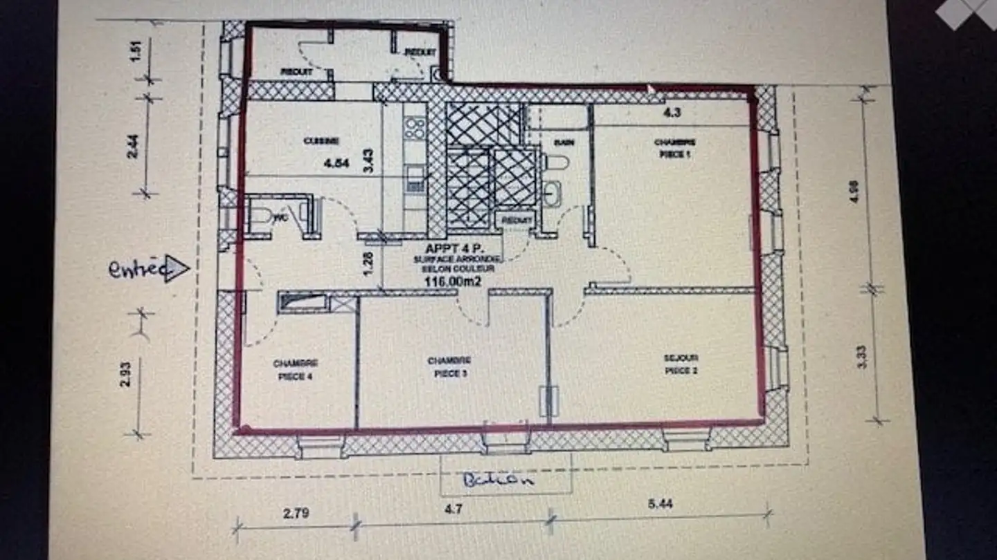 Apartment for rent - Chez Barrat 1, 1338 Ballaigues