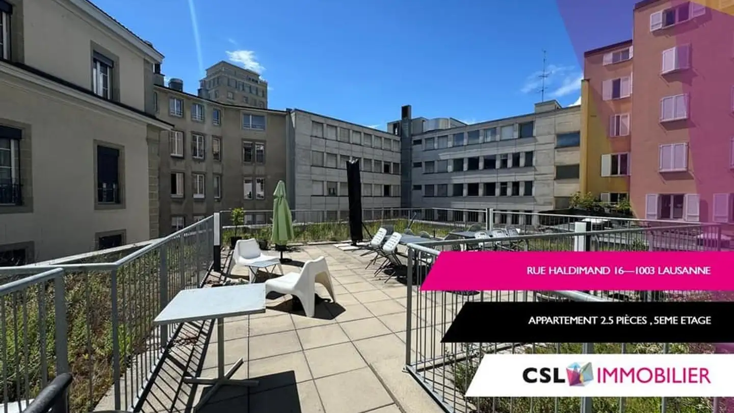 Wohnung mieten - Rue William-Haldimand 16, 1003 Lausanne