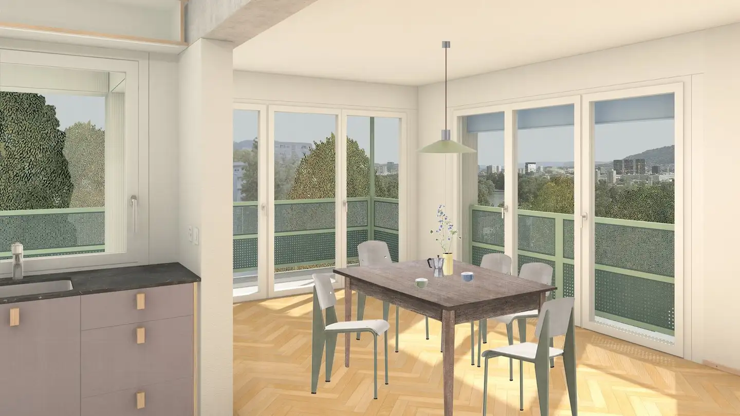 Wohnung mieten - Limmattalstrasse 404, 8049 Zürich