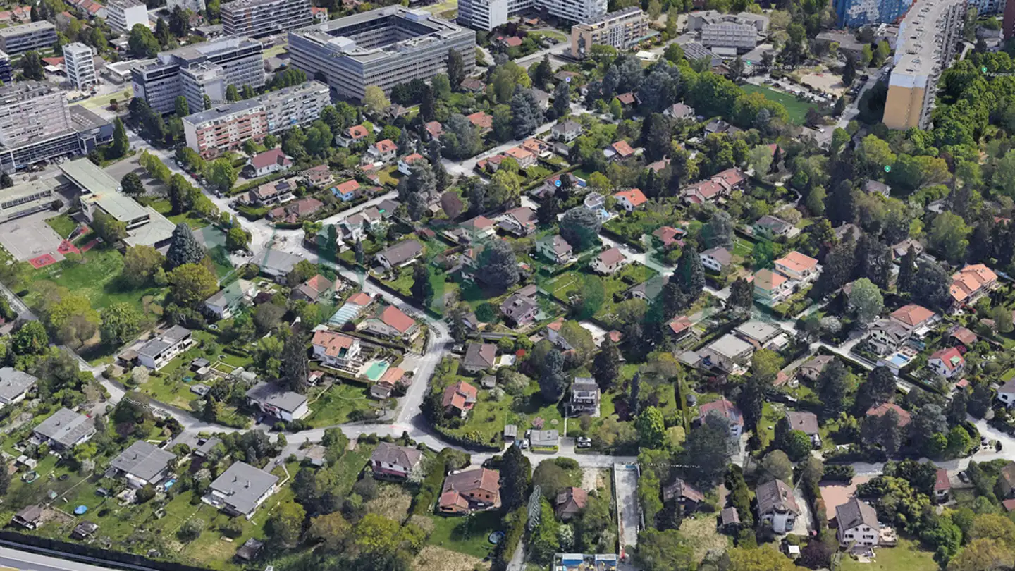 Constructible plot for sale - 1216 Cointrin