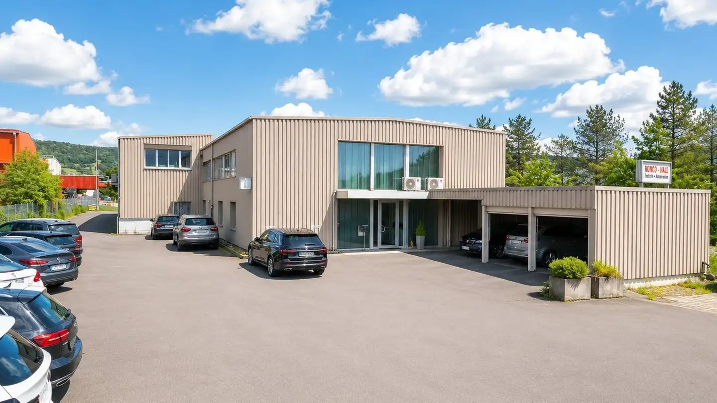 Proprietà industriale in affitto - Industriestrasse 3, 5314 Kleindöttingen