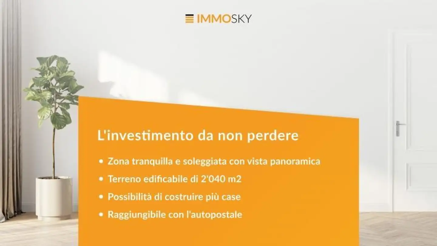 Bauland kaufen - 6989 Purasca