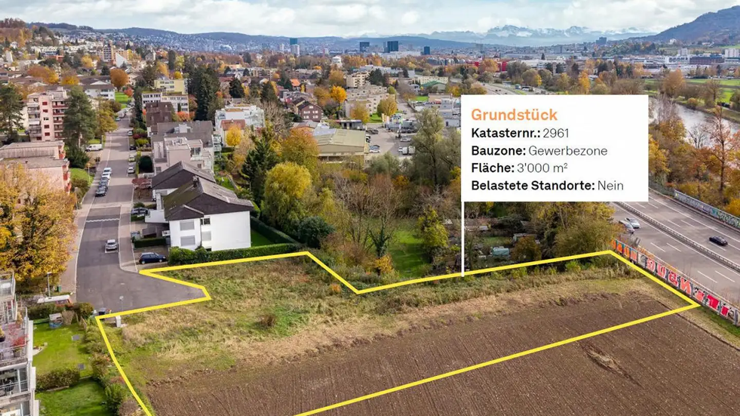 Gewerbebaugrundstück kaufen - Max Gubler-Strasse, 8103 Unterengstringen