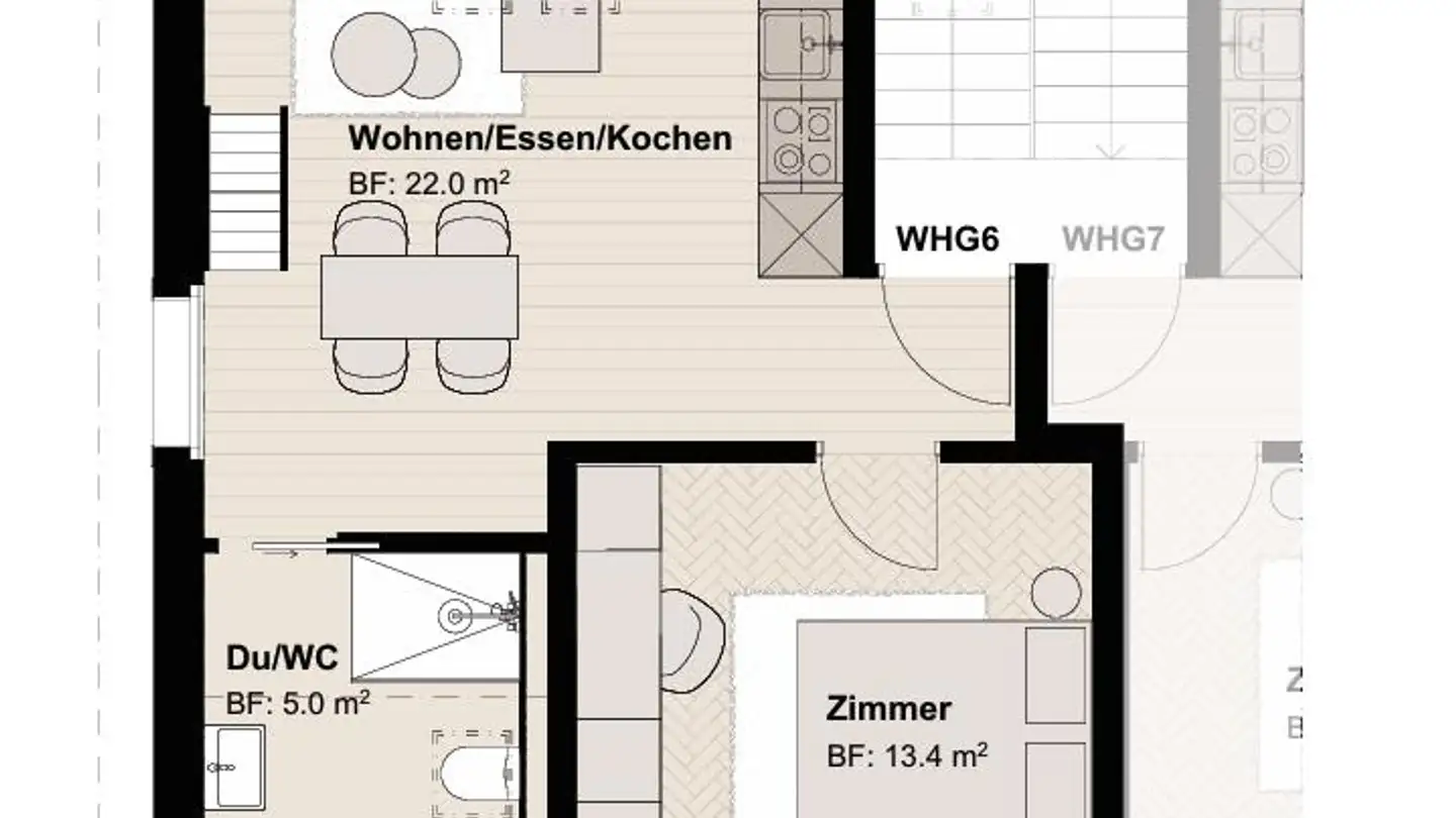 Appartement à louer - Poststrasse 22, 8805 Richterswil - Photo 4