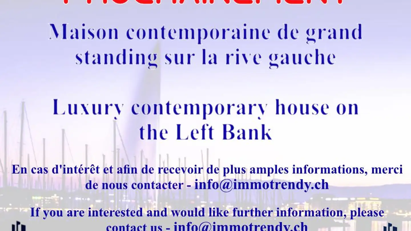 Single house for sale - 1253 Vandoeuvres