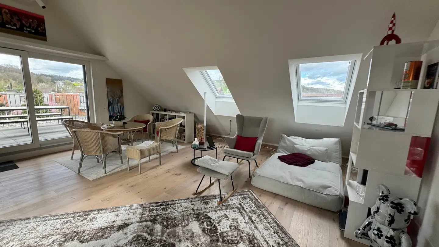Attique à louer - Luzernerstrasse 1, 8903 Birmensdorf ZH