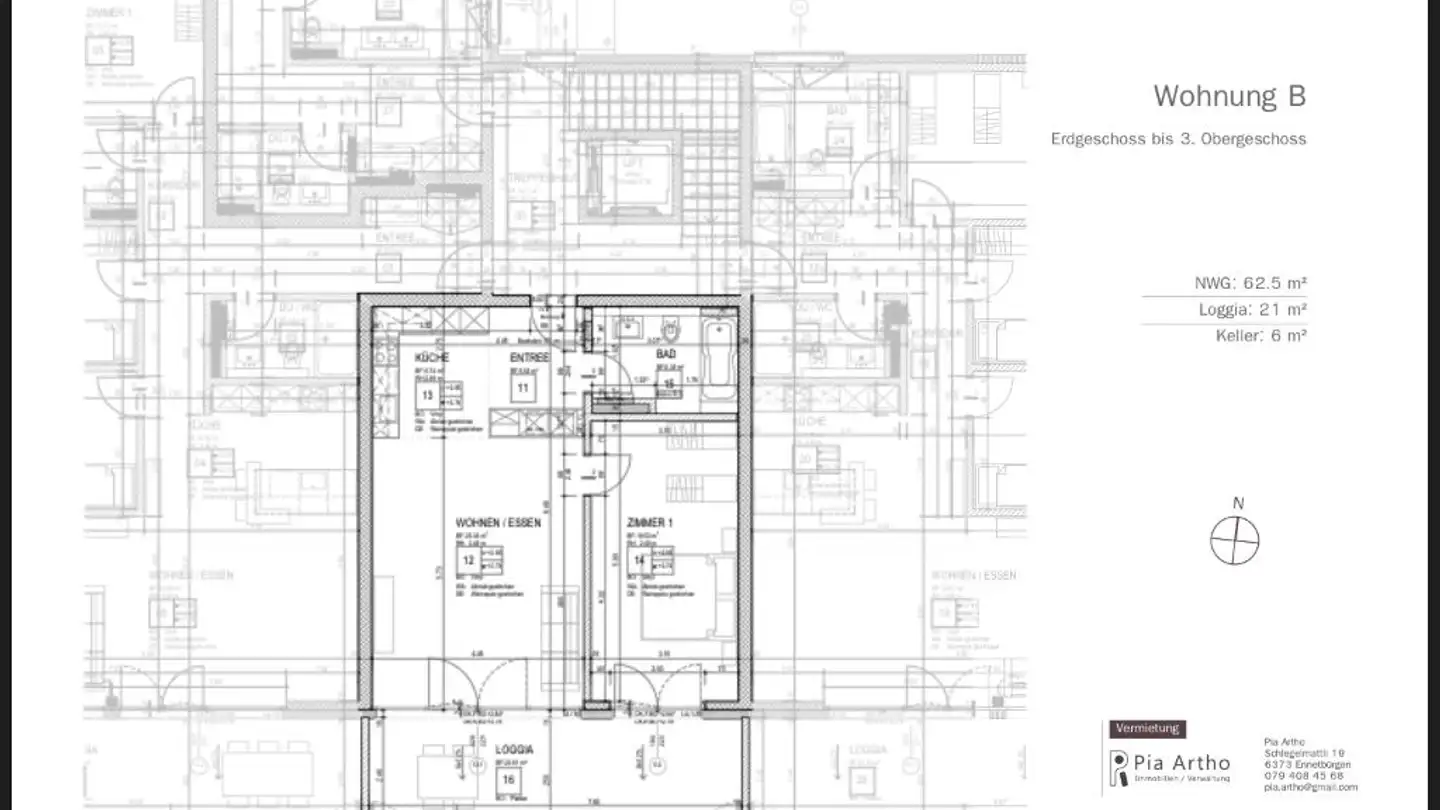 Appartement à louer - Dorfstrasse 22, 6242 Wauwil - Photo 4