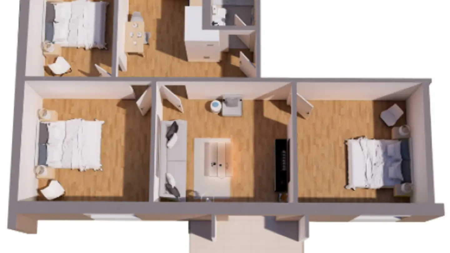 Appartamento in vendita - Rue De La Gare 22, 2605 Sonceboz-Sombeval - Foto 3