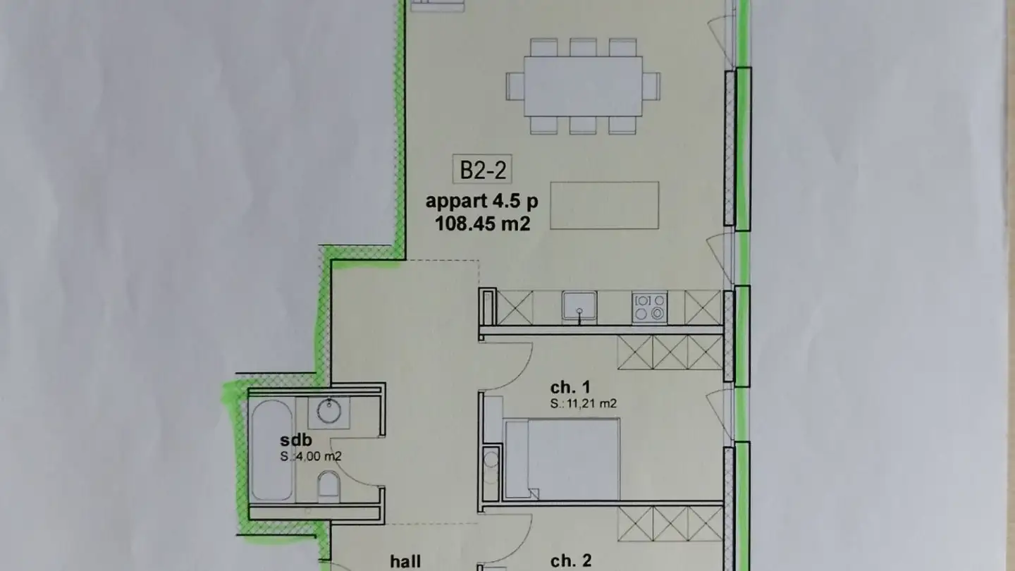 Wohnung mieten - Route Des Ecoles 2, 1726 Farvagny-le-Grand - Foto 4