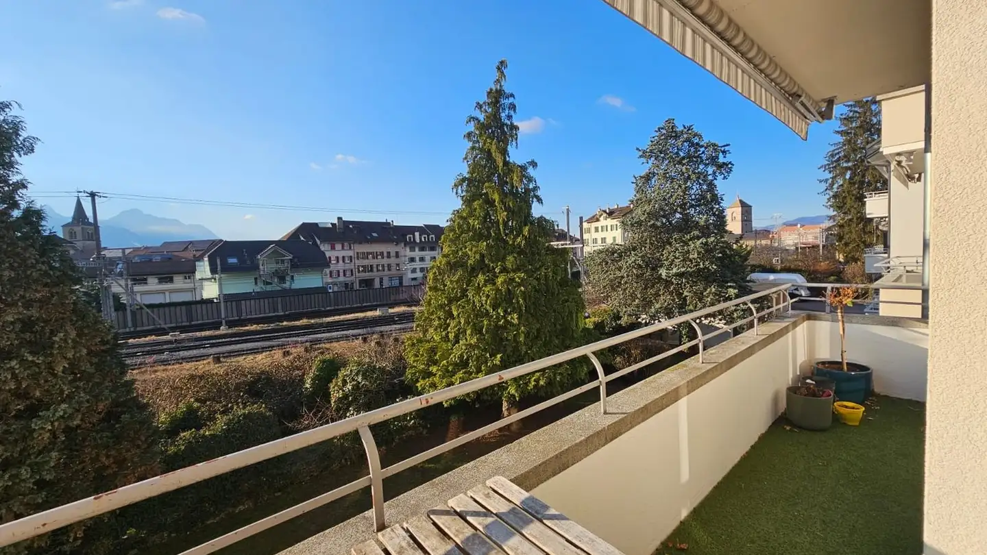 Appartement à louer - Rue Sous La Tour-Rouge 5, 1844 Villeneuve VD