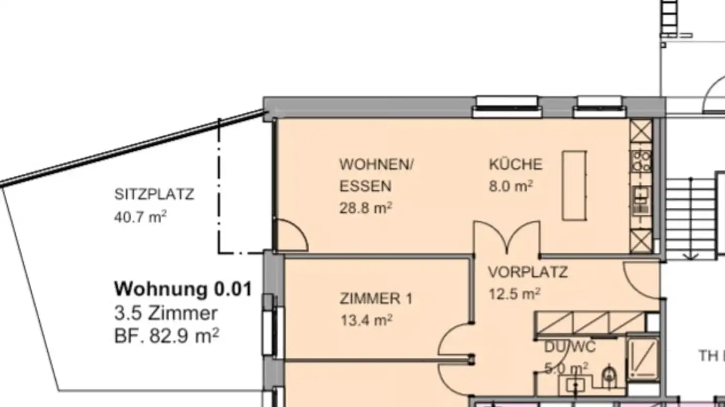 Apartment for rent - 6006 Luzern - Photo 2