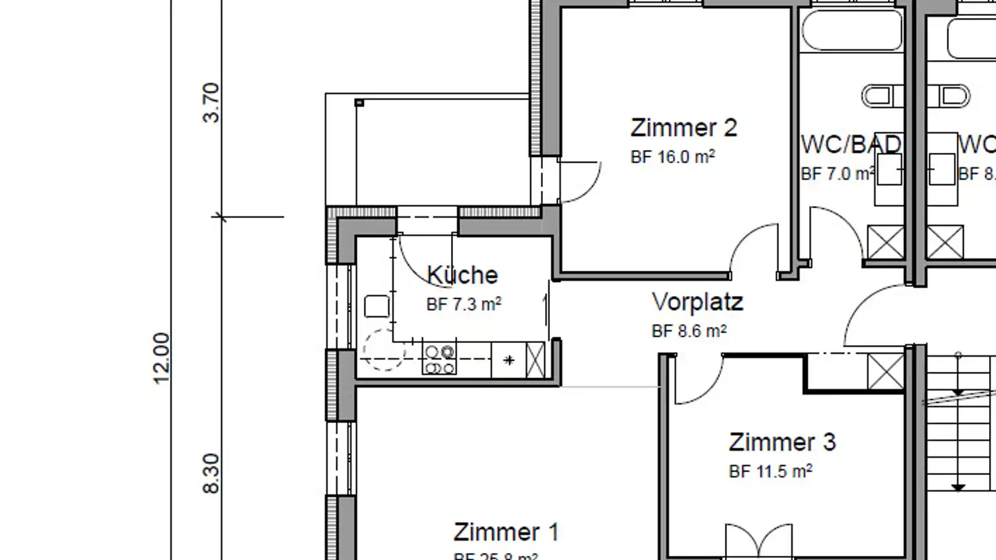 Appartamento in affitto - Wühristrasse 2, 5712 Beinwil am See - Foto 3