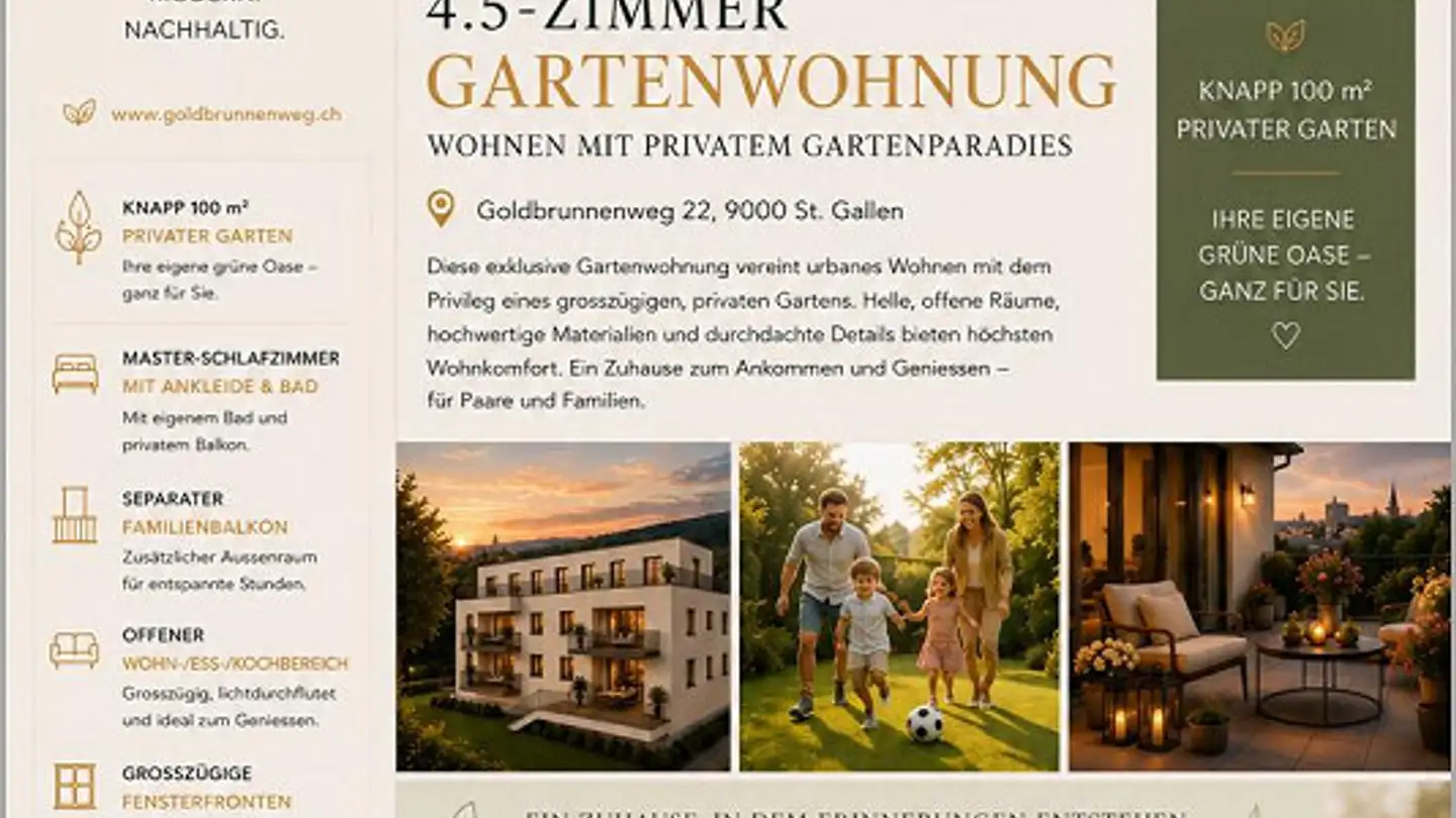 Appartement à vendre - Goldbrunnenweg 22, 9000 St. Gallen - Photo 2