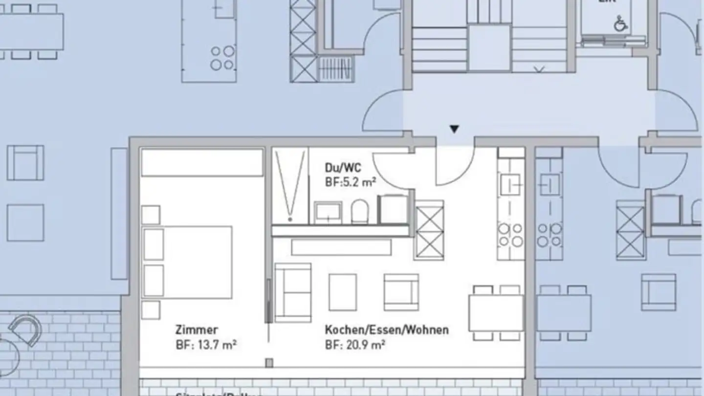 Appartement à louer - Berglistrasse 6, 8623 Wetzikon ZH - Photo 2