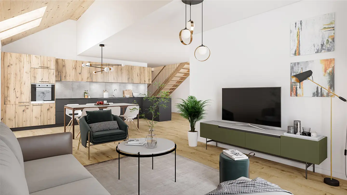Duplex in vendita - Rue De L'eglise 40, 1611 Le Crêt-près-Semsales