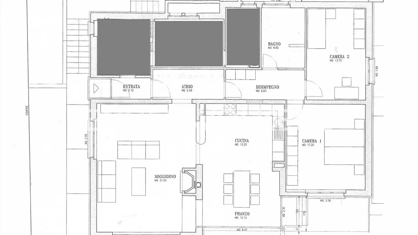Wohnung mieten - Via Aldesago, 6974 Aldesago - Foto 2