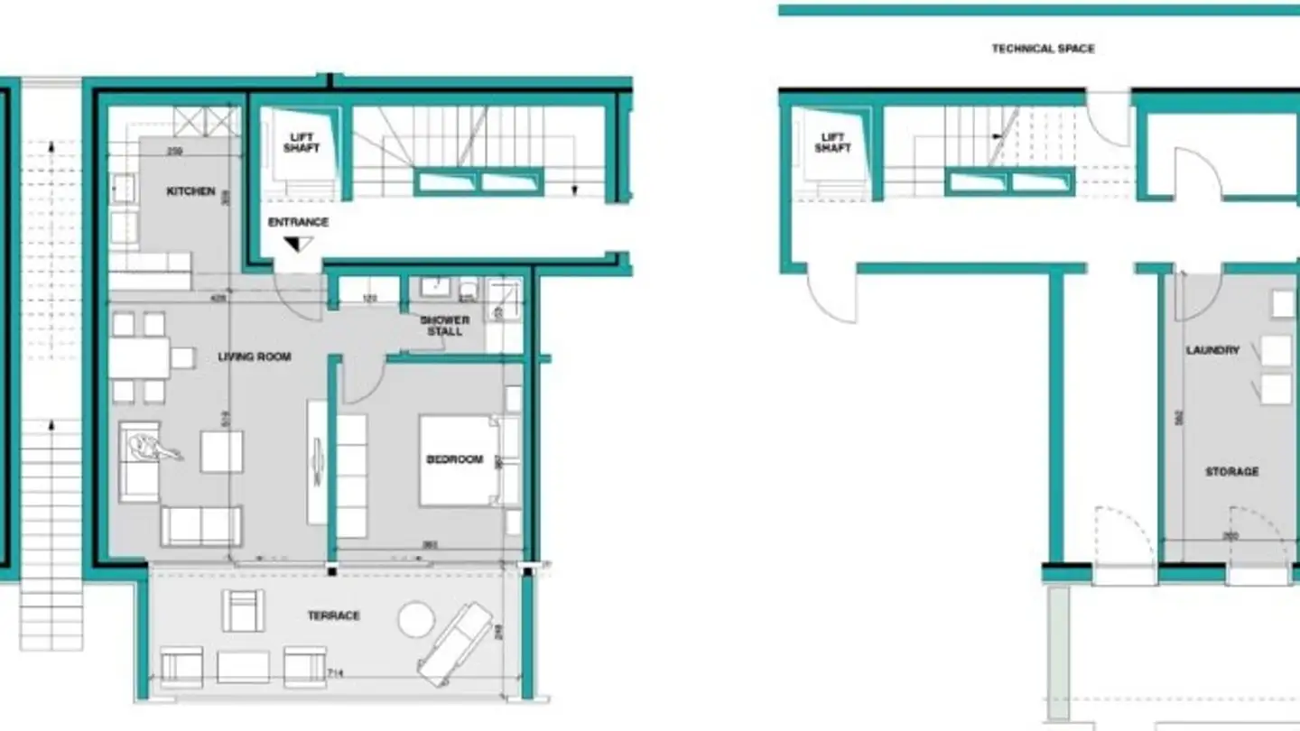 Appartamento in affitto - 6977 Ruvigliana - Photo 2
