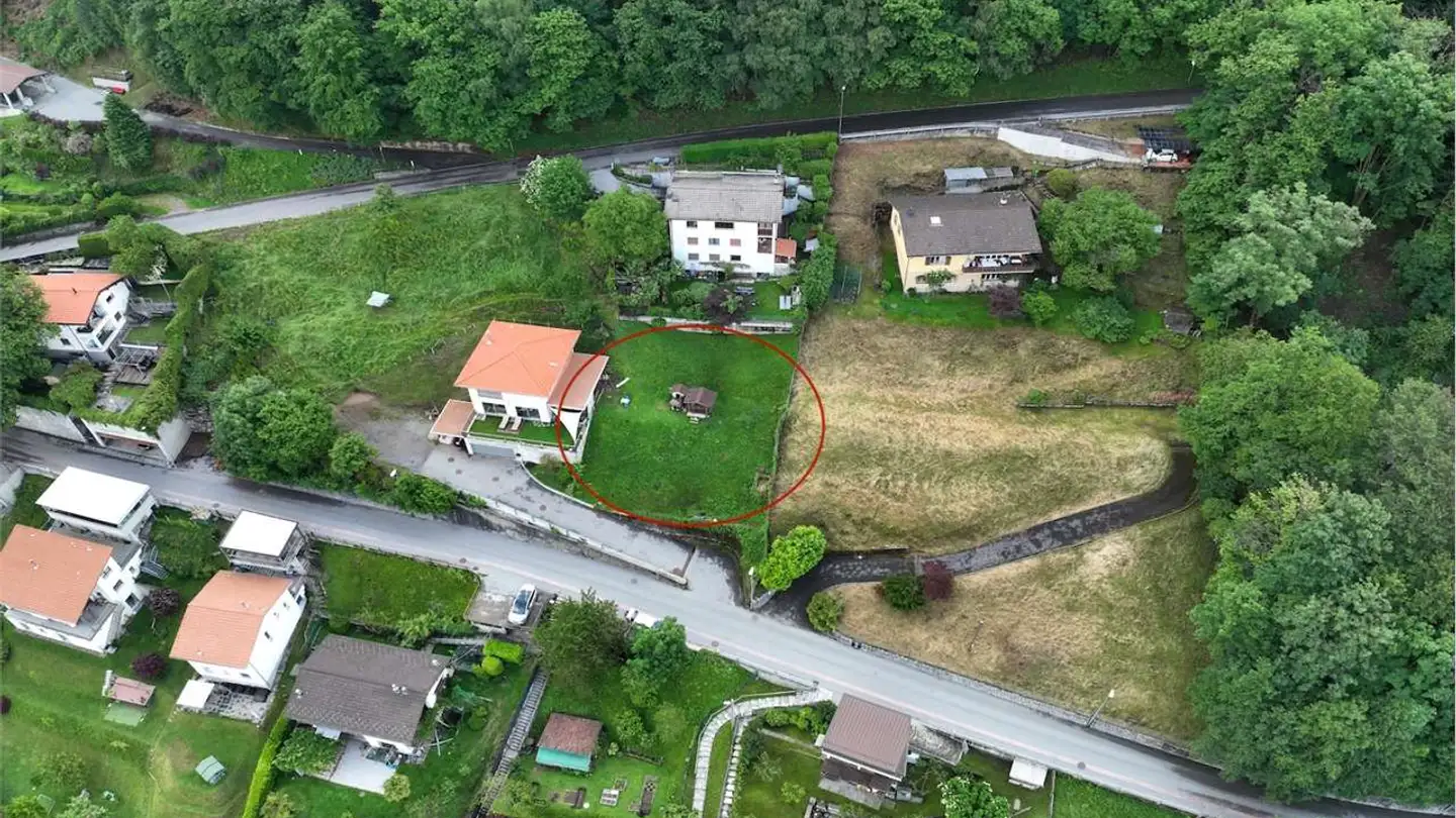 Constructible plot for sale - 6900 Lugano