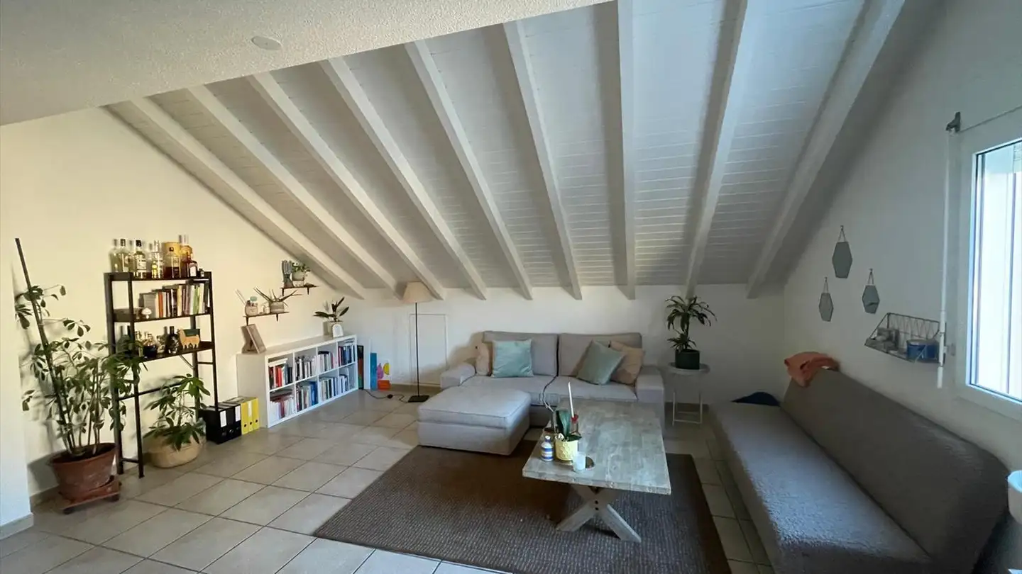 Dachgeschosswohnung mieten - Rue Du Borgeaud 3a, 1196 Gland