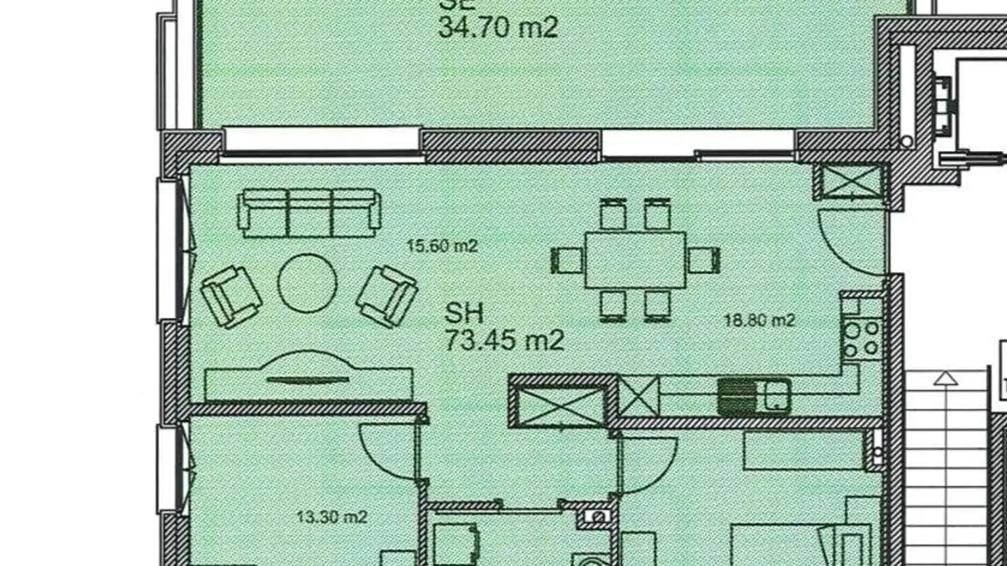 Appartamento in affitto - Chemin Sur Roche 8, 1040 Echallens - Foto 4